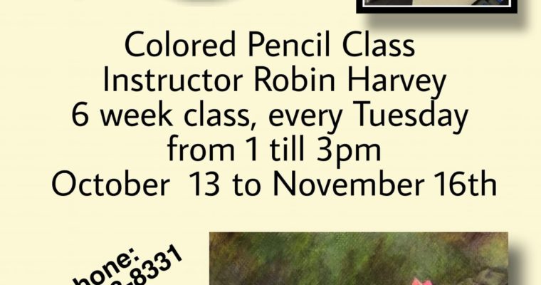 Colored Pencil Class
