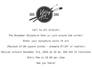 November Miniature Show